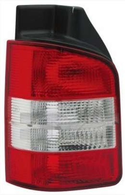 Hovedbilde Baklys 2 dør hvitt venstre side VW T5 03-09mod