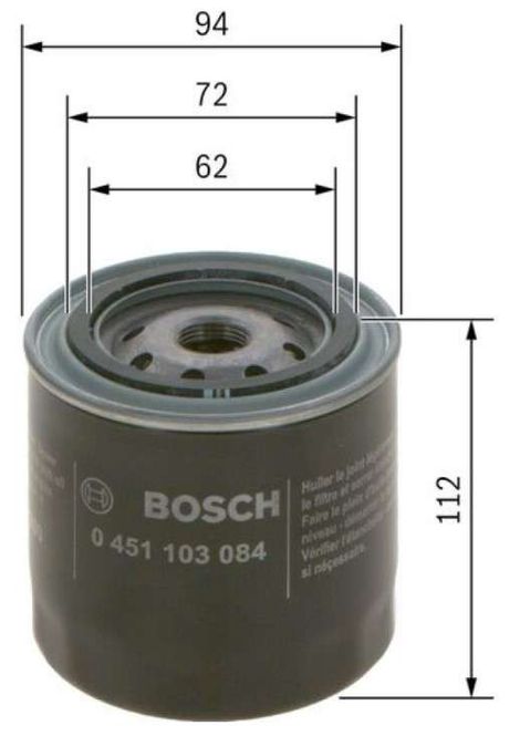 Hovedbilde Oljefilter 2.0 CU VW T3