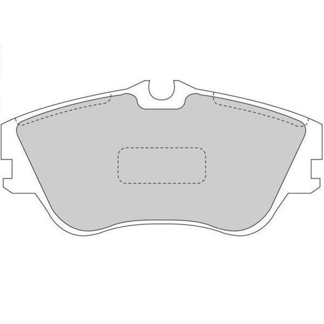 Hovedbilde Bremseklosser foran VW T4 91-95 