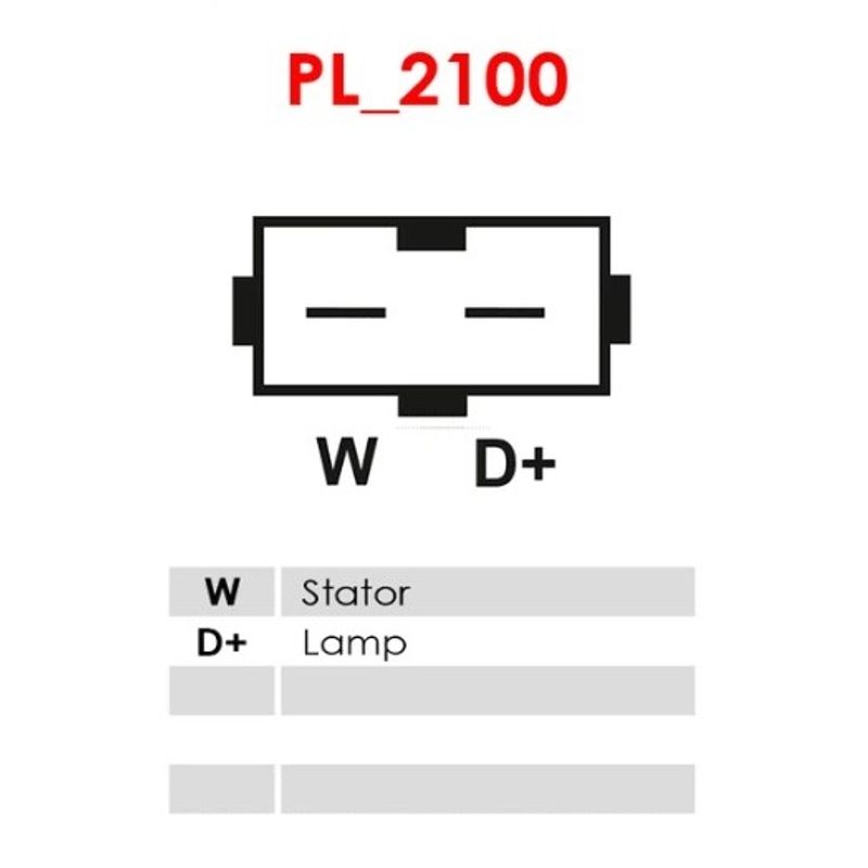 Dynamo T4 firkant kontakt AS-PL A0186